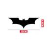 4pcs Cool Bat Man Car Sticker Funny Car Bumper Stickers and Decals Styling Decoration Door Body Window Vinyl Stickers