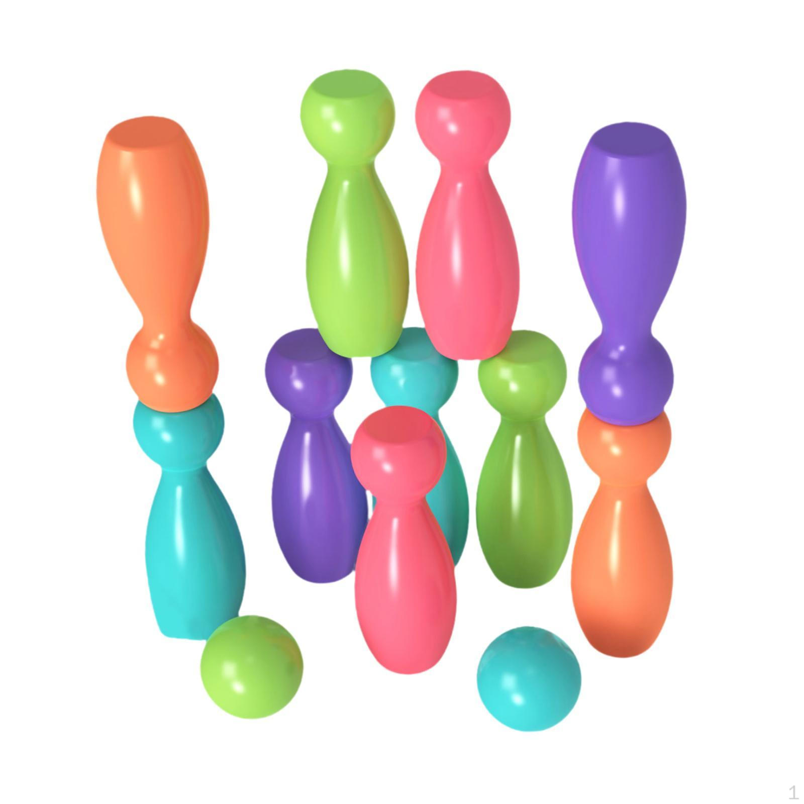

Детский набор для боулинга, семейная игра, детские забавные мини-игрушки, спорт для садовой вечеринки 10 Pins