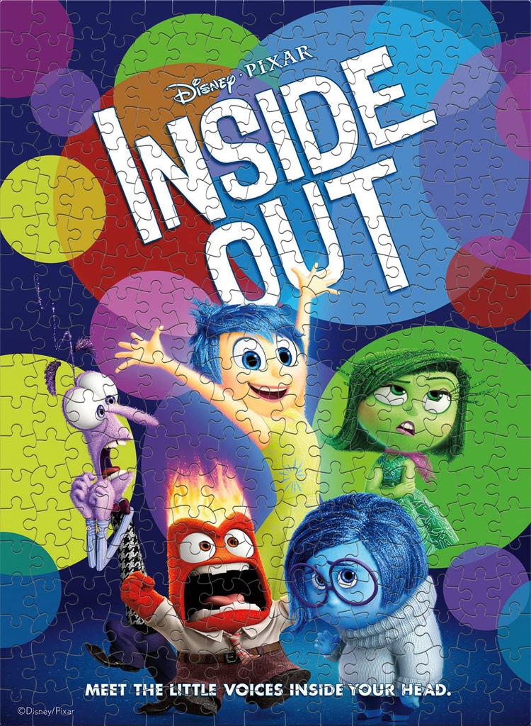 Ceaco - DisneyPixar 5-in-1 Multipack Jigsaw Puzzle Set: Monsters University (MU, Incredibles, Toy Story 2, Cars, Inside Out)