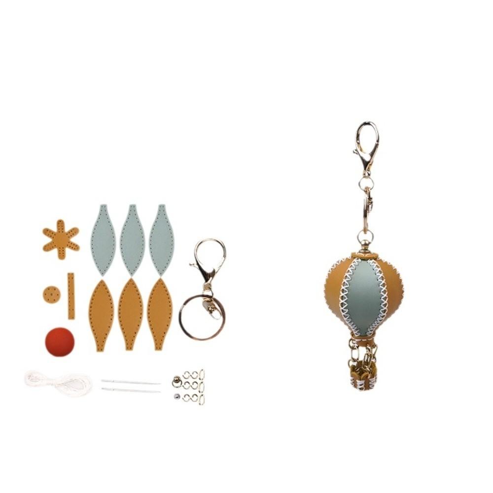 Hot Air Balloon Car Key Ring Versatile Keychain Lanyard Mini Keychain DIY Keychain  Bag Charms