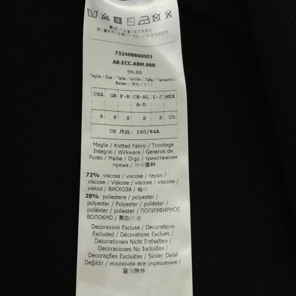 MAX&CO Short sleeve knit one piece S black Women Used