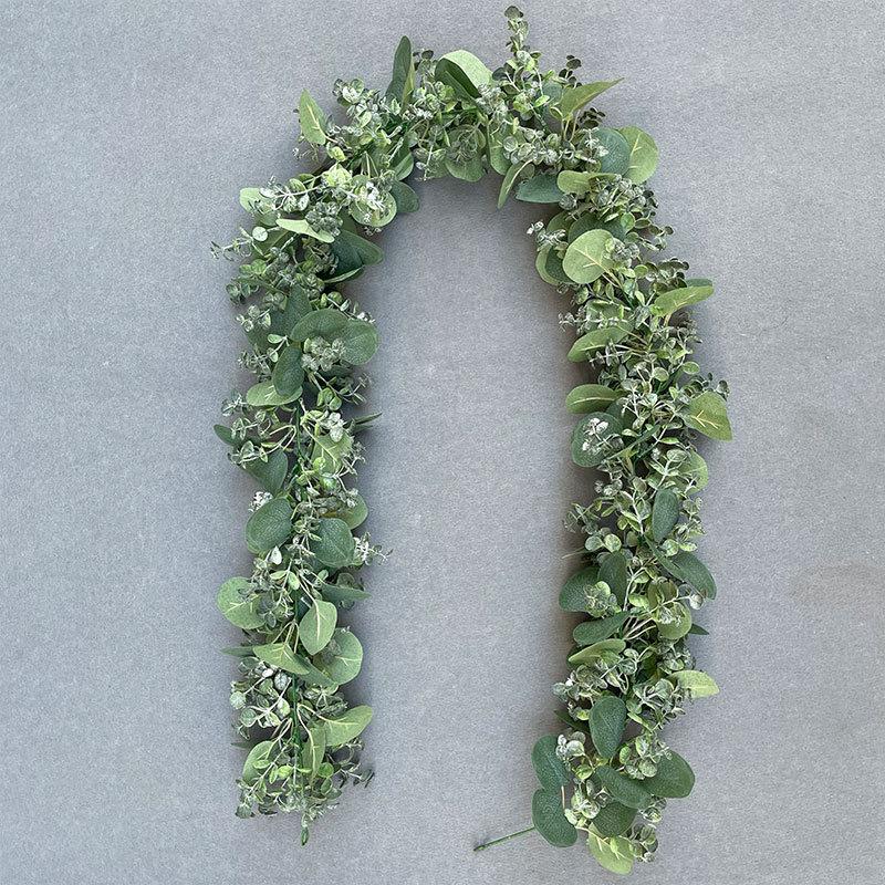 

Simulation Vine Feel Frost Crab Artificial Grass Vine Wall Decoration Fake Flower Apple Leaf Vine