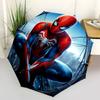 1 Auto Open Spider-Man, Web-Slinger Themed Colorful 8-rib Portable Umbrella for Men and Women, A Compact Commuting Companion Suitable for Da