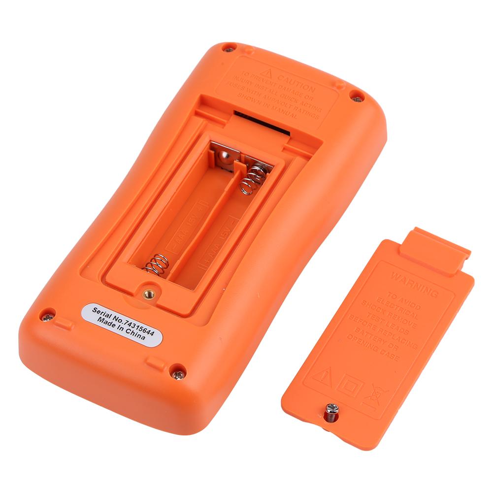 AN8008 True RMS Digital Multimeter AC Voltage Ammeter Current Ohm Meter Current Meter Ohmmeter Volt Ohm Meter Voltmeter