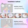 Sleep Protection Net Single Door Mosquito Bed Canopy Rainbow Color Design Mesh Dreamy Breathable Easy to Install Fully Enclosed Anti-mosquito