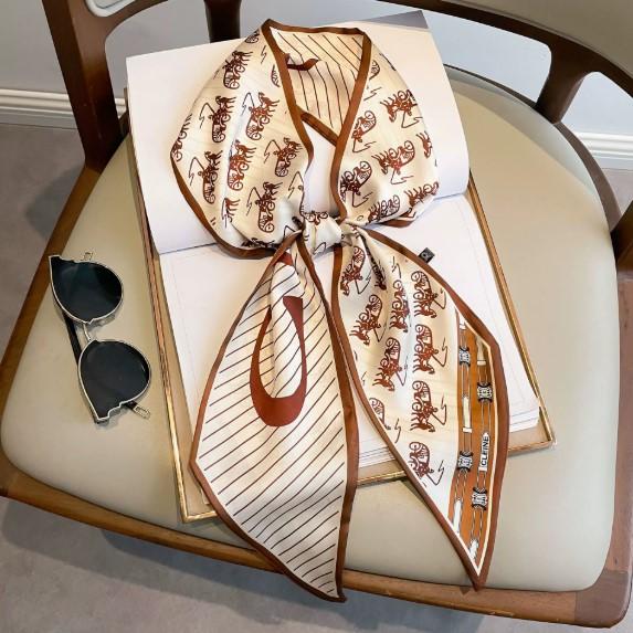 

Long Silk Scarf One Size