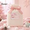 Holiday Present Labels 180PCS/Roll Christmas Label Stickers, Self-Adhesive Tags with to And from Seasonal Gift Box Decor Writing Field, Decorative