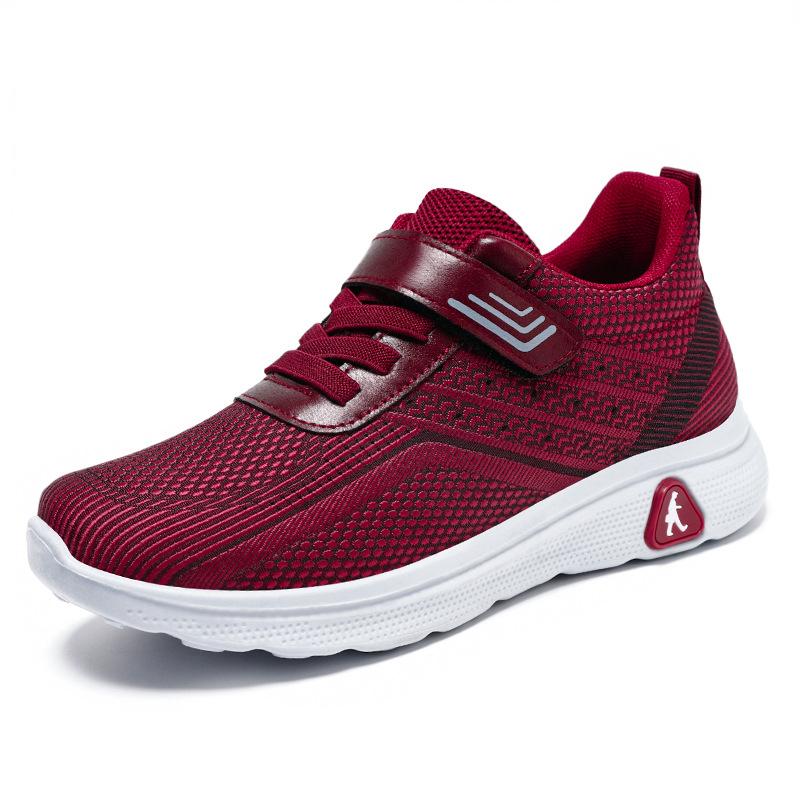 Walking Shoes 2023 Autumn New Comfortable Lightweight Soft Soled Men's Shoes for Middle-aged and Elderly Couples Sports Shoes