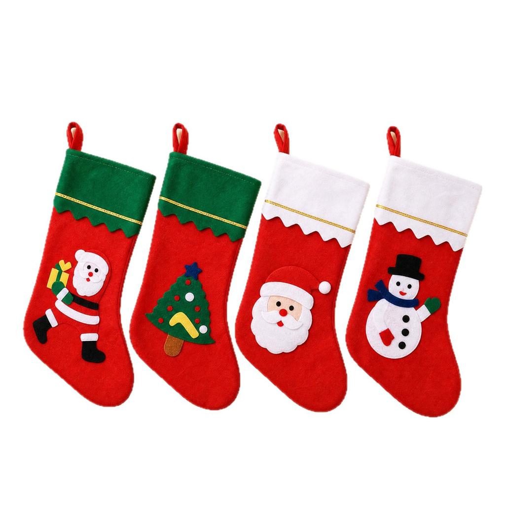 Weihnachtsstrumpf Geschenkbeutel Großer Weihnachtsbaum Anhänger Weihnachtsstrumpf Dekoration Zubehör