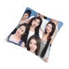 Kpop Style Babymonsters Group Pillowcase Printed Fabric Cushion Cover Decor Throw Pillow Case Cover Home Square 40X40Cm