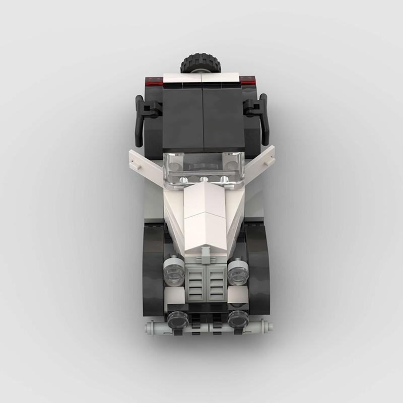 MOC Old Car Vintage Classical Veteran Vehicle Creative Model Building Block Racing Brick Toy Christmas Gift City Technical