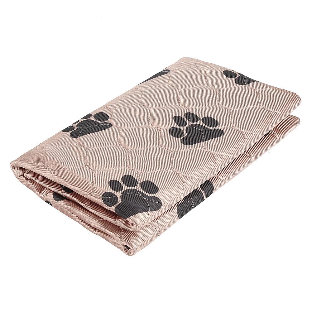 Reusable Waterproof Dog Pee Pad Bed Urine Mat for Pet Dogs Cats L