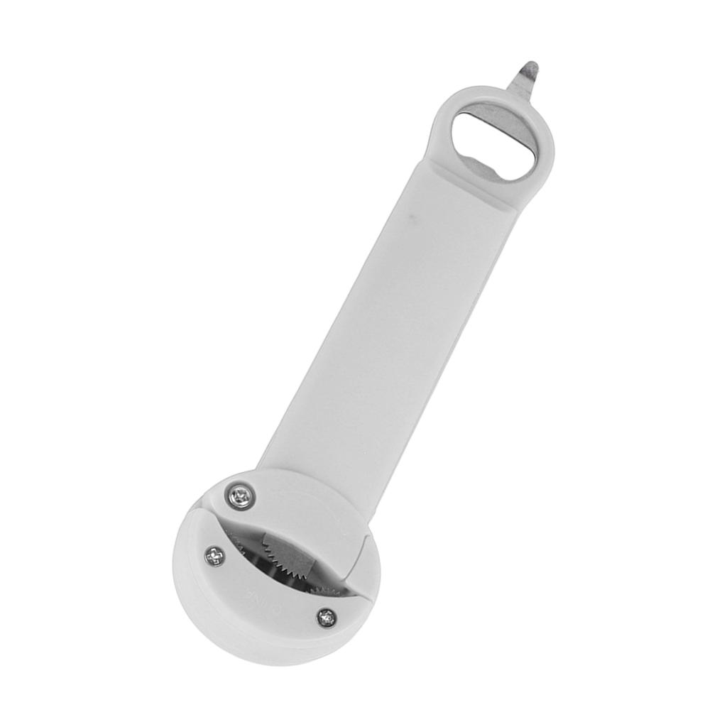 Stainless Steel Screwer 3 in 1 Multifunctional Retractable Jar Bottle Opener Tab Opener Auxiliary Bottle Opening Tool