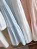 Korean Style Purple A-line High Waist Pleated Skirt for Women - Spring/Summer 2026