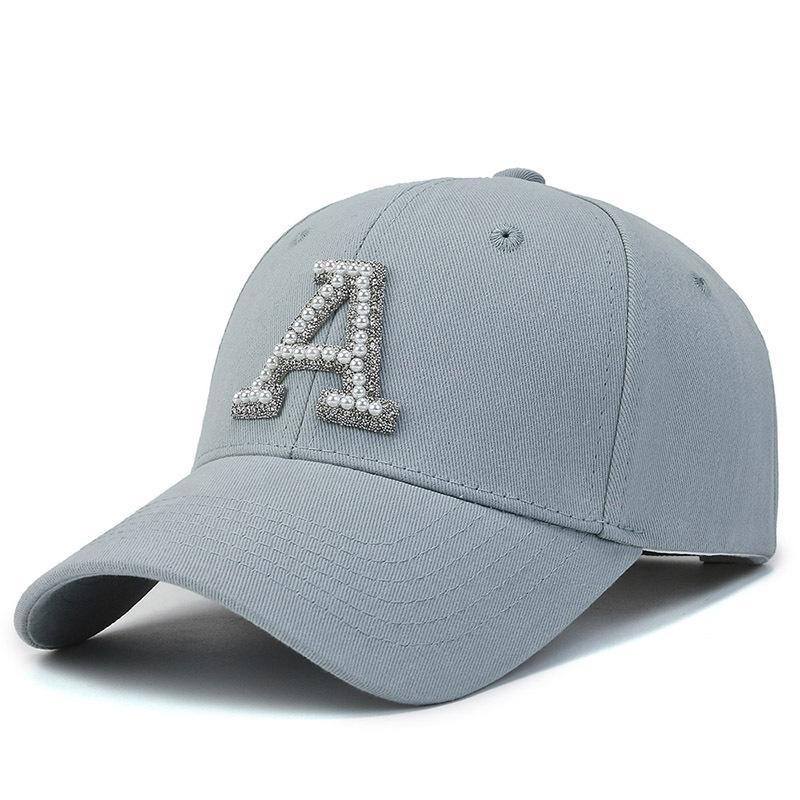 Spring Listing Of The Same Baseball Cap, Mountaineering Breathable Sun Hat, Fashionable A Letter Diamond Hat