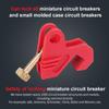 Portable Nylon MCB Circuit Breaker Lockout Multi-Functional Safety Loto Lock Lockout
