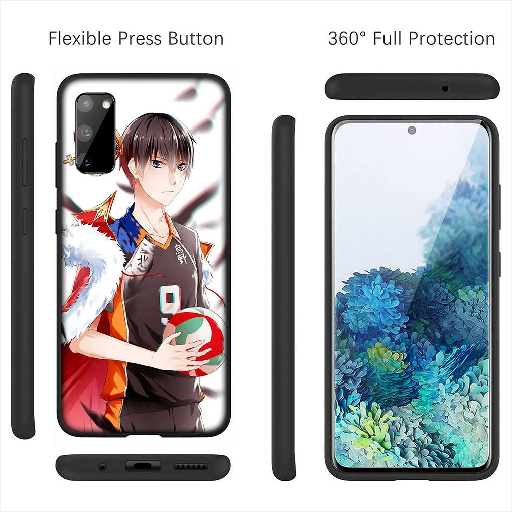 for Samsung Galaxy S25 S24 S23 iPhone 17 16 15 Xiaomi Redmi Note 14 13 12 11 Plus Pro Max XR Phone Case Lovely Haikyuu Hinata Shoyo OPPO Huawei Cover