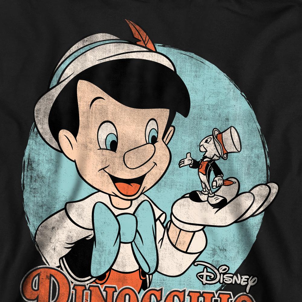 Pinocchio Unisex Adult Vintage Sweatshirt
