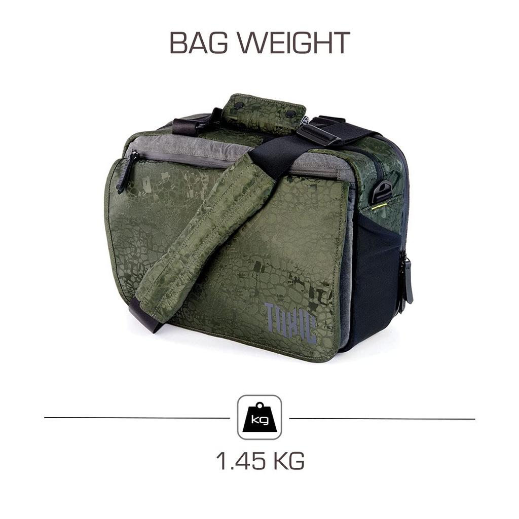 Legged Thing Wraith Medium Messenger Bag Emerald 3 WRAITH-EMER-M