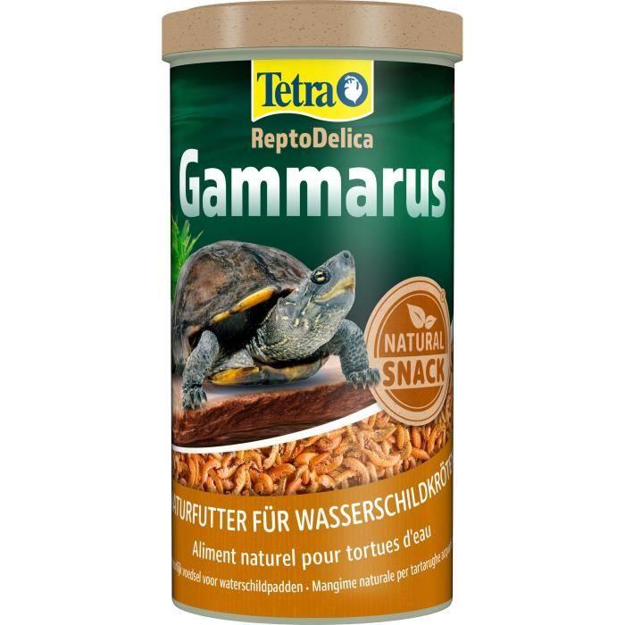 Tetra Repto Delica Gammarus - TETRA - Aliment Complémentaire Naturel Pour Les Tortues D'eau - 1 L