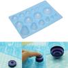 13x20cm DIY Mini Plastic Paper Quilling Mould Half Ball Domes 3D Domes Craft Tool
