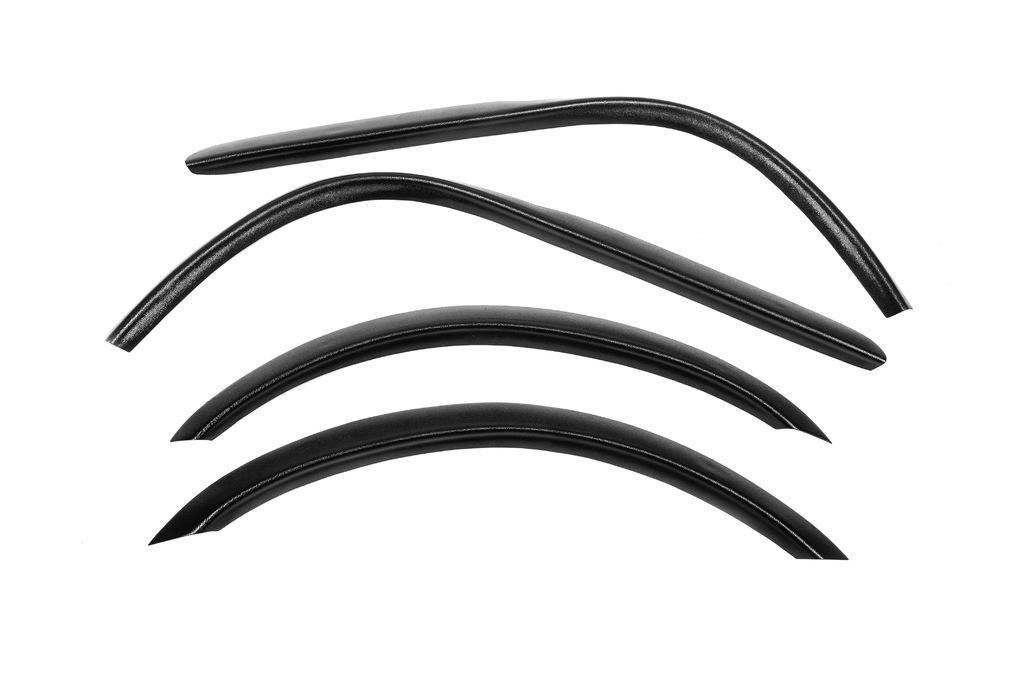 

Arch linings (4 pcs, black, ABS plastic) for Daewoo Nexia