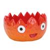 Fire Yarn Bowl for Crocheting Cute Handmade Resin Crochet Knitting Bowl for Crocheters Knitter
