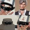 Spel Love and Deepspace Sylus Hänge Cosplay Choker Unisex PU-kedja Halsband Halloweenfest för Kvinnor Män Kläder Tillbehör