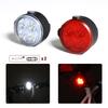 USB Rechargeable LED Mountain Bike Headlight Taillight Fog Light Set-Super Bright ABS IPx4 Waterproof 400LM 4 Modes Night Riding