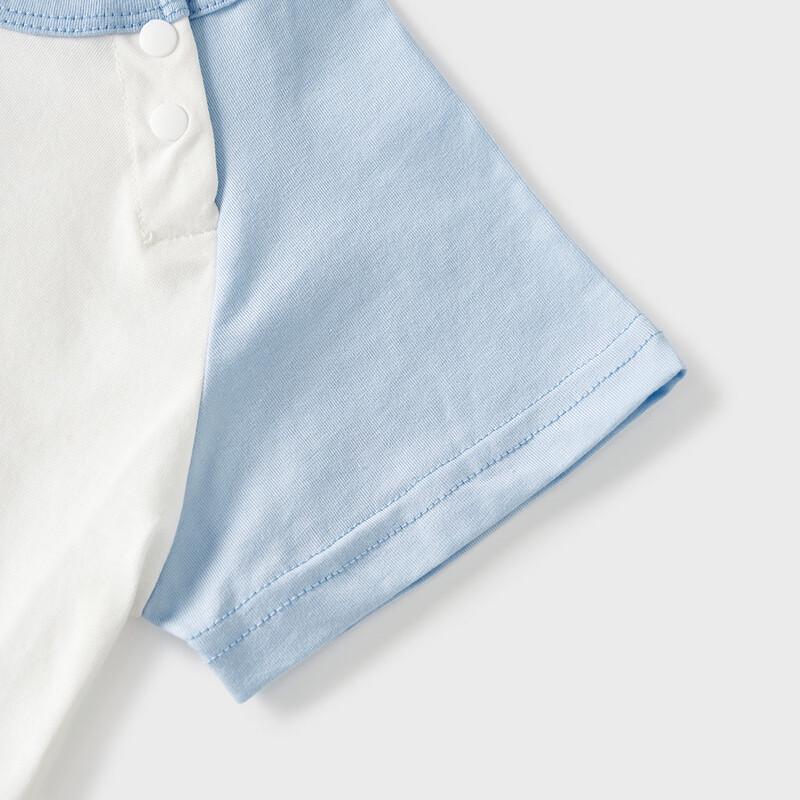 Tongtai Infant Summer Cotton Short-Sleeve Outfit