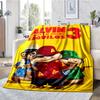 Pătură Imprimată cu Tema Alvin și Veverițele - Perfectă pentru Canapea, Pat, Călătorii și Utilizare în Aer Liber | Lavabilă la Mașină, Confortabilă și Durabilă.