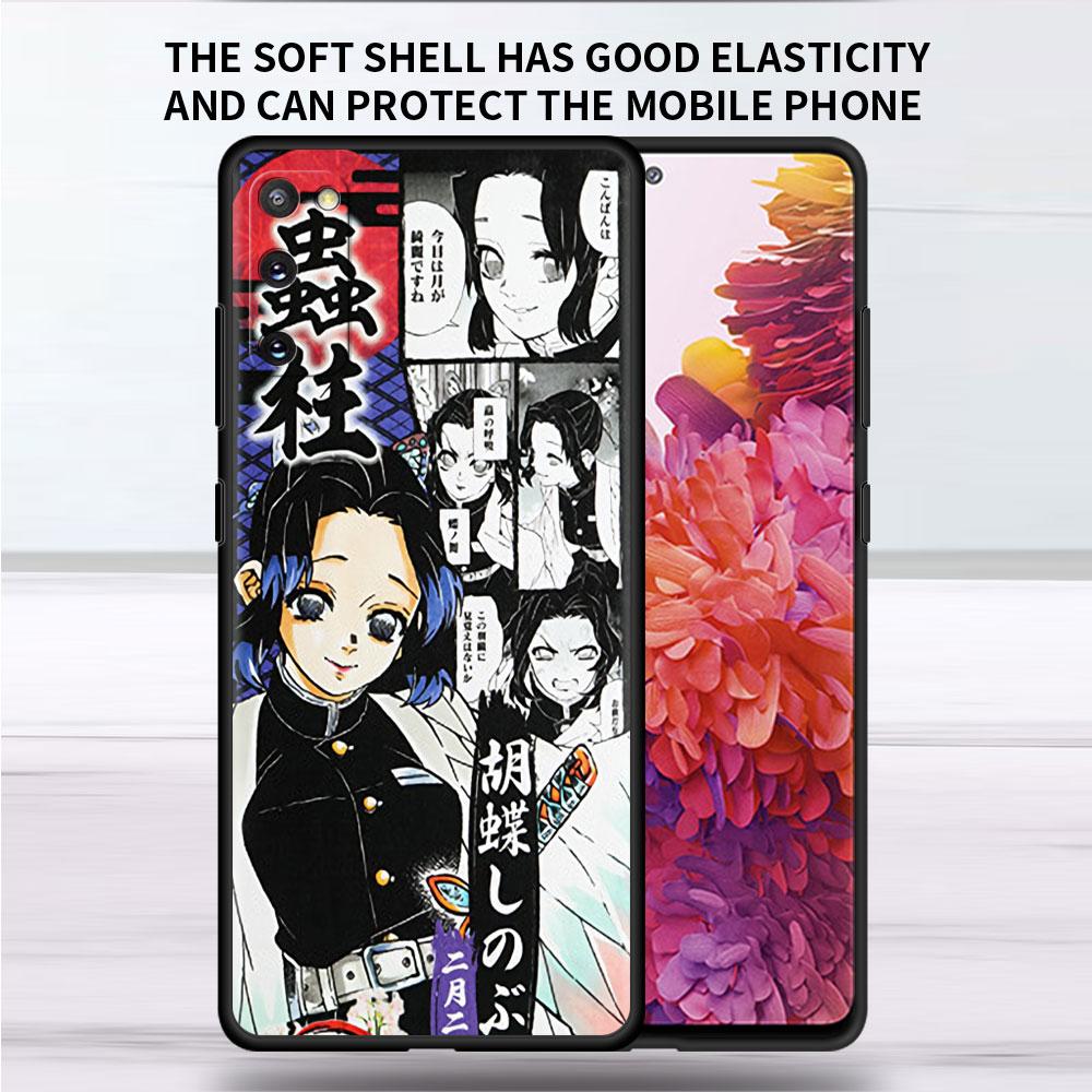 Mjukt Fodral För Samsung Galaxy Note 20 Ultra 10 Plus Lite A50 A70 A20 A40 A20e 9 8 A60 A10e Mobilskal Anime Demon Slayer Kimetsu