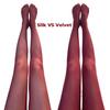 Vintage Flieder Transparente Strumpfhosen Serie Damen Nylon Spandex Transparente Strumpfhosen Lavendel Lila Damen Sommer Strumpfhosen Verschiedene Materialien