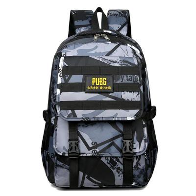 New Style Schoolbag Junior High School Student Rucksack Fashion Trend Light Lighten Load Camouflage Backpack