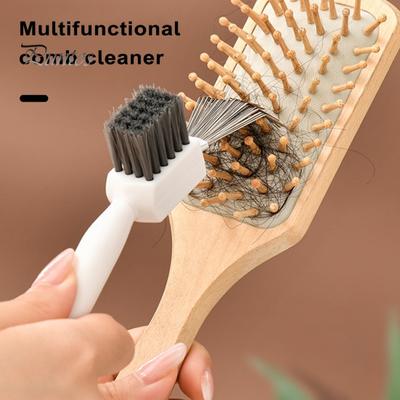 Hair Comb Cleaner Stainless Steel Comfortable Grip Rust-resistant Eco-friendly Smooth Comb Cleaning Tool
