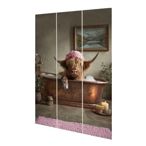 Highland Games Bathing Beauty Plaque