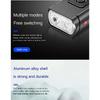 MTB Bike Front Rear Light Set Rechargeable Power Display Headlights Easy To Install Bicycle Warning Taillights for Riding Safety