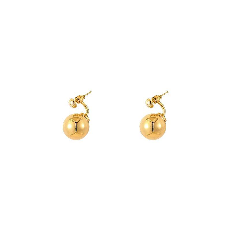 Elegante Gold-Steckohrringe für Damen - Trendiges, Vielseitiges High-End-Mode-Design