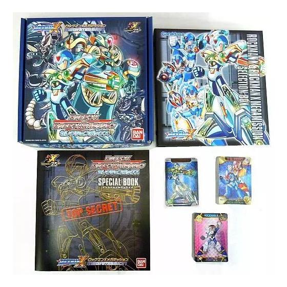 Used [Used] Trading Card Rockman X & Rockman X Mega Mission Selection Box Premium Bandai Limited