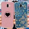 For Samsung Galaxy J6 Plus Case Samsung J6 2018 J 6 J6Plus J610F J600F Elegant Printing Soft Silicone TPU Clear Phone Back Cover