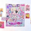 1PC Y2K Kawaii Anime Girl Tapestry Glitch Cyber Cute Wall Hanging Pink Pastel Aesthetic Room Decor for Bedroom Dorm