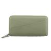 Womens Wallet RFID Leather Zip Around Wallet Large Capacity Minimalist Wallets Clutch Travel Credit Card Long Purse for Women