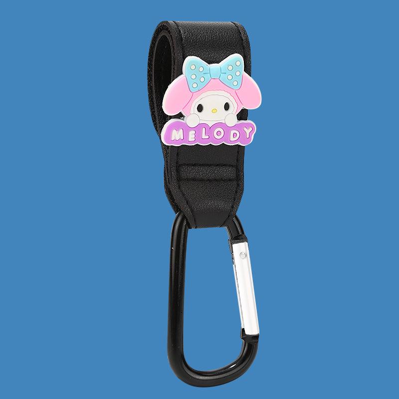 Anti-Fall Baby Stroller Hook & Storage Bag Attachment