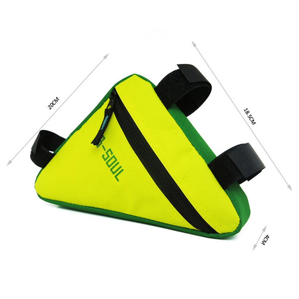 Waterproof Triangle Cycling Bicycle Bags Front Tube Frame Bag Mountain Bike Triangle Pouch Frame Holder Saddle Bag