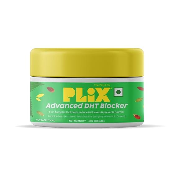 

PLIX - капсулы с усовершенствованным блокатором DHT THE PLANT FIX | Решение 7 в 1 для снижения уровня DHT | Предотвращает выпадение волос | Сертификация GMP | 30 капсул