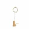 HOMZY Solar 10LED 20LED Wine Bottle Lights Cork Shape Fairy Lights Garland Christmas Light Copper Wire Home Room Decoration Lamp