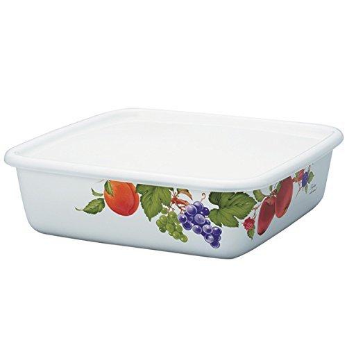 

Контейнер для хранения эмали Fuji Enamel, квадратный, 1,8 л, коллекция Fruitas 2, FTCS-A2