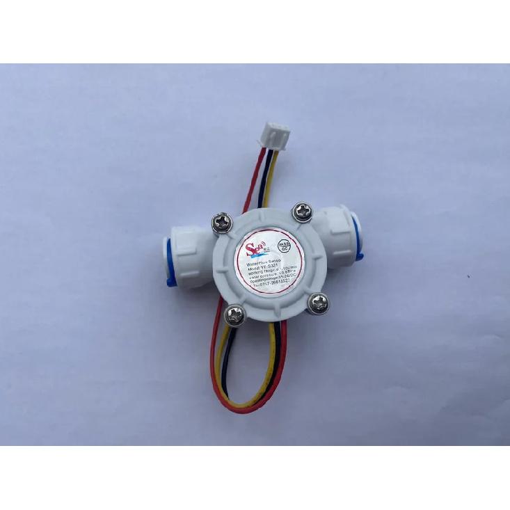 2024 3/8"Quick Fit Plastic Turbine Hall Water Flow Sensor
