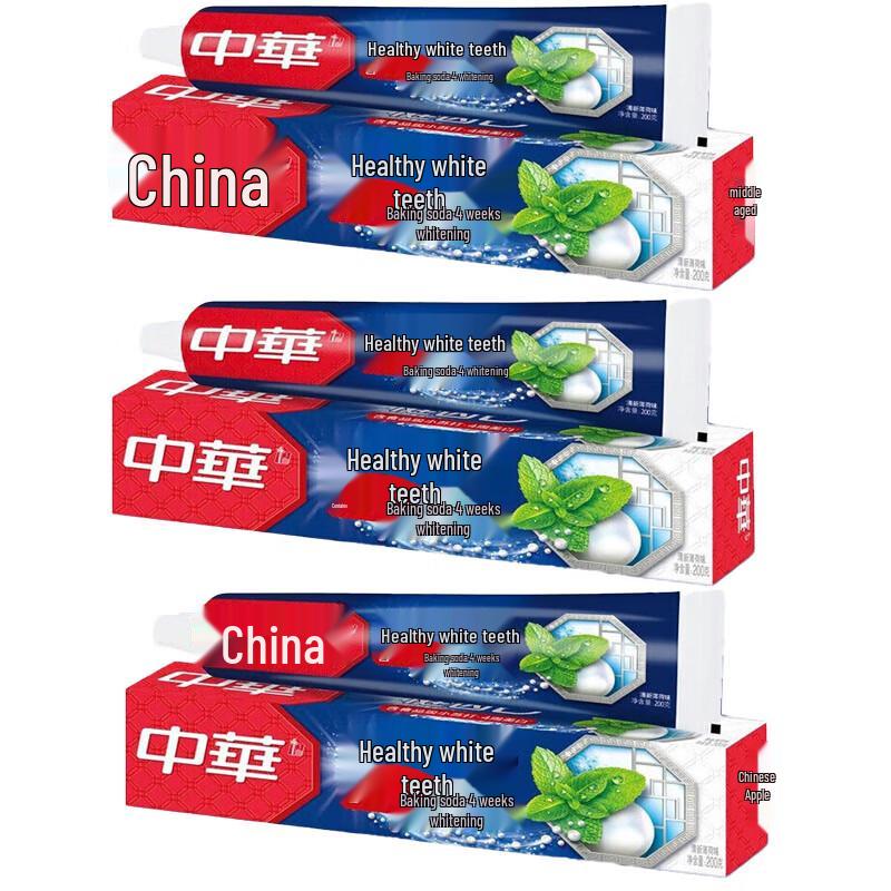

Zhonghua Jianchibai Baking Soda Mint Toothpaste