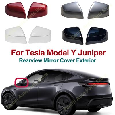 1963538 1963539 Für Tesla Model Y Juniper 2025 Rückspiegelabdeckung Außen Weiß Schwarz Silber Grau Rot Rückspiegelschale